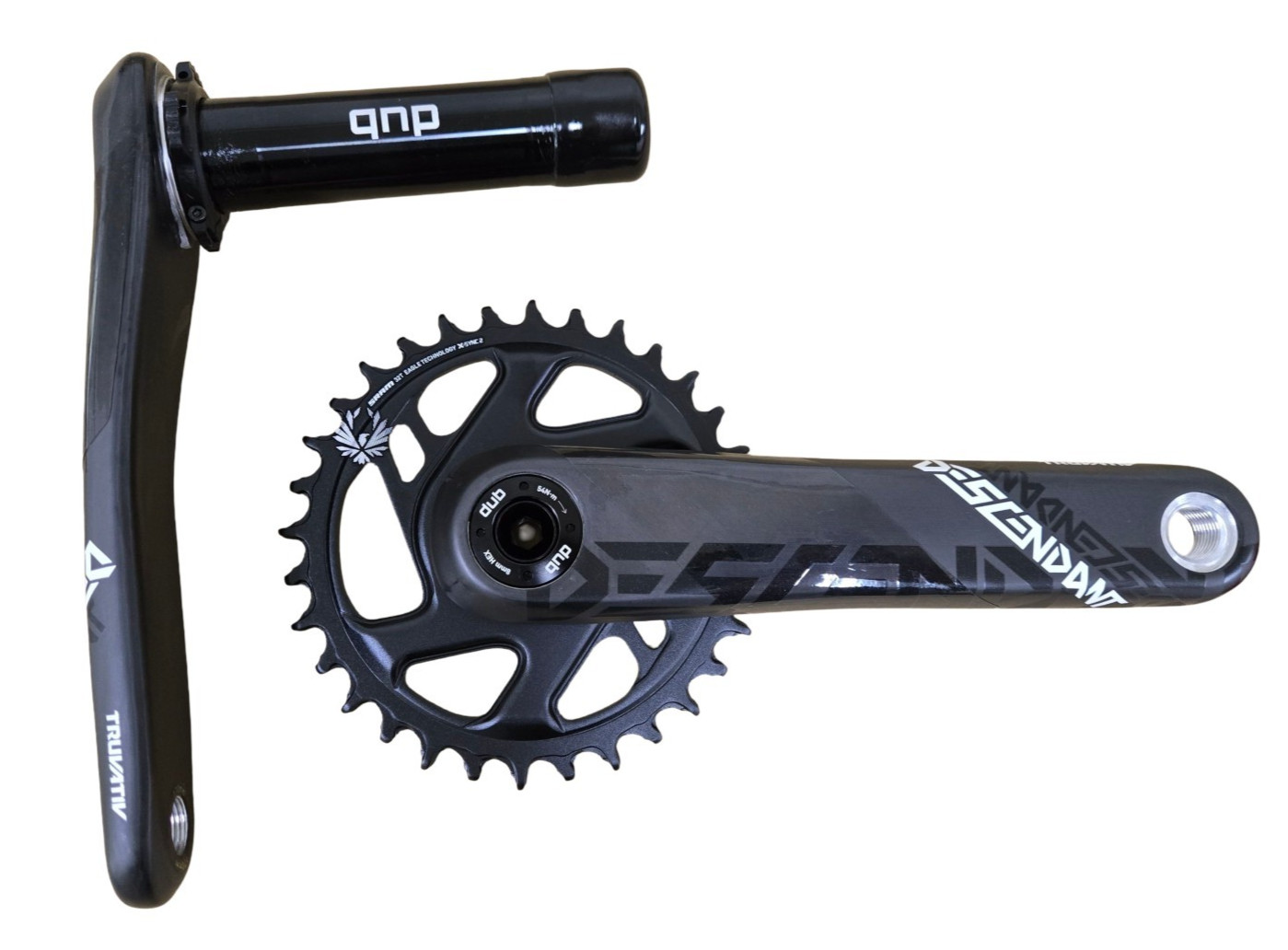 SRAM Truvativ Descendant Eagle Carbon Crankset 12 Speed 32t 170mm DUB Boost MTB