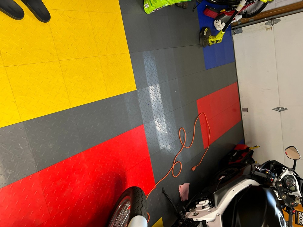 plastic garage floor tiles