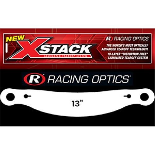 Racing Optics XStack Tearoffs, 10210C, 13" Post Spacing (3 STACKS, 10 LAYERS)
