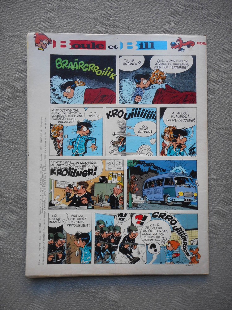 Spirou Weekly No. 1827 Good Condition Without Supplement