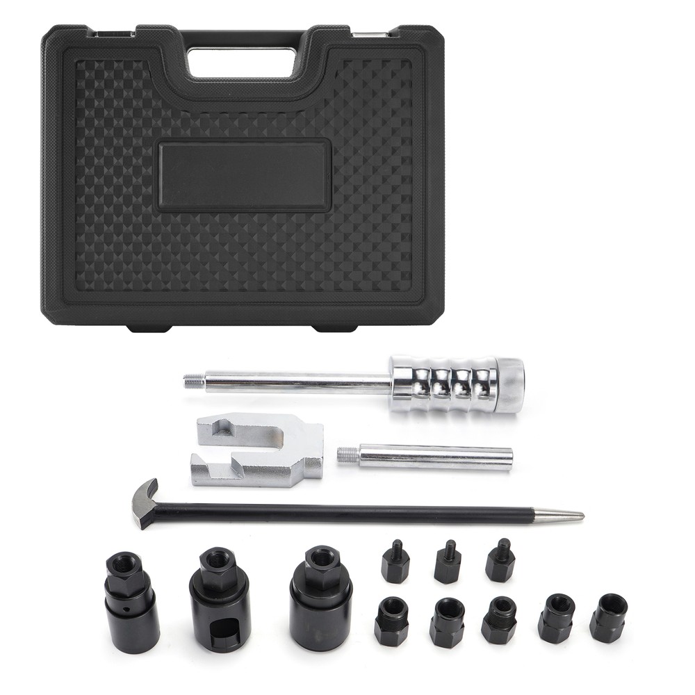 Complete Set Universal Diesel Injector Remover Slide Hammer Puller Extractor Kit