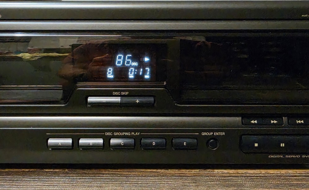 technics SL Mc409 CD CHANGER