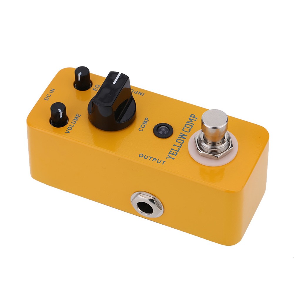 MOOER Yellow Comp Optical Compressor Pedal True Bypass EQ Volume Adjustable ZOKC