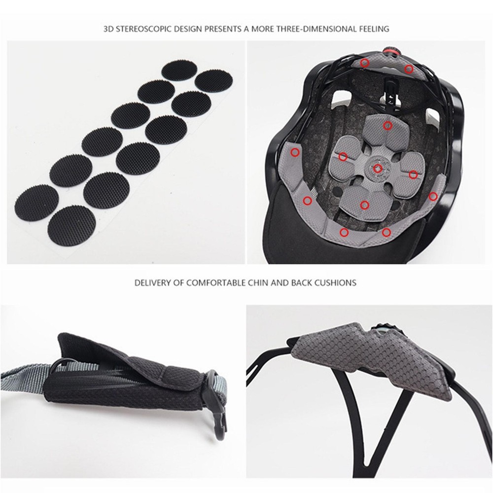 Helmet Inner Padding Pads Kit Comfortable Easy to Install Portable Accessory