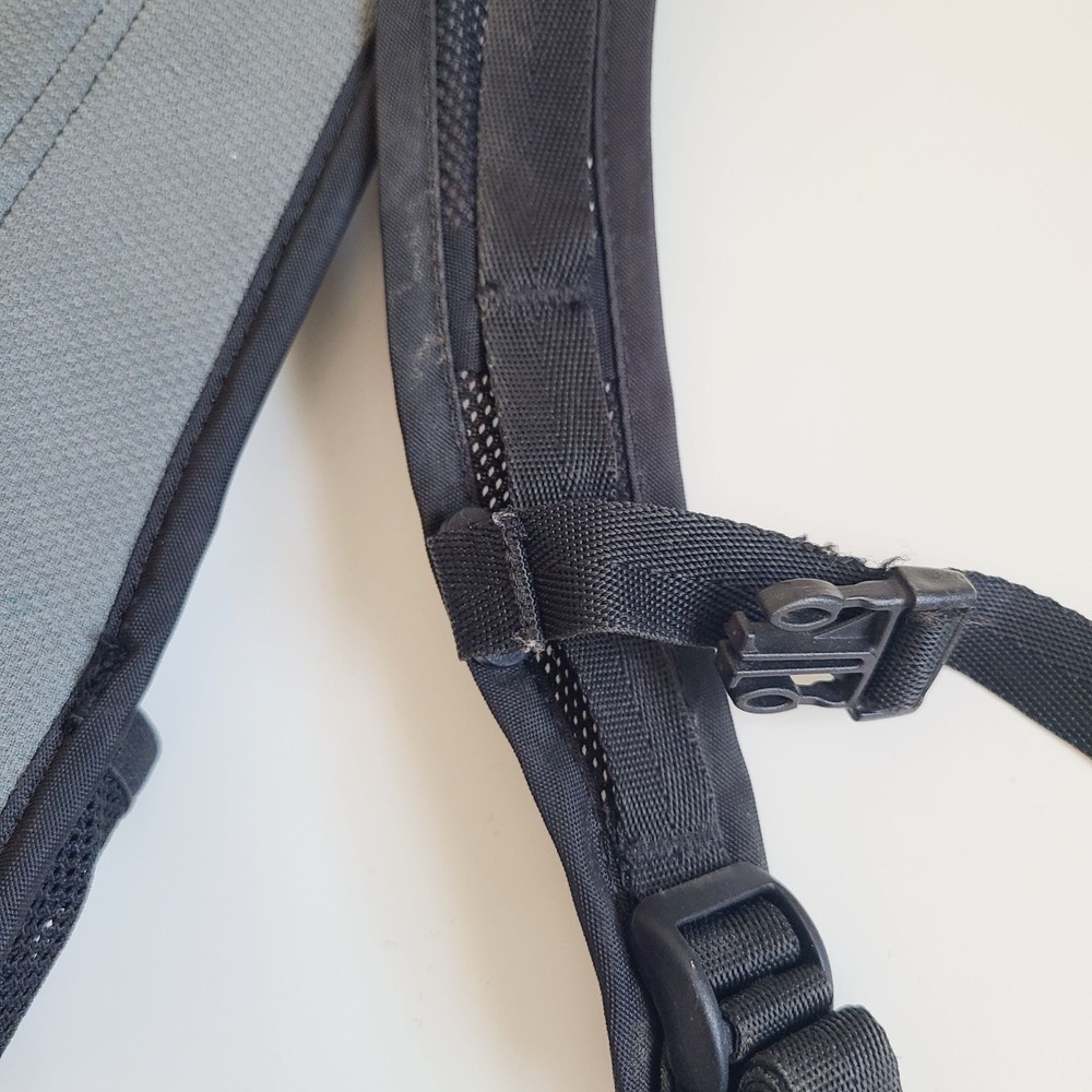 CamelBak Rogue Hydration Backpack Blue/Gray With Pump Port Pre-Owned