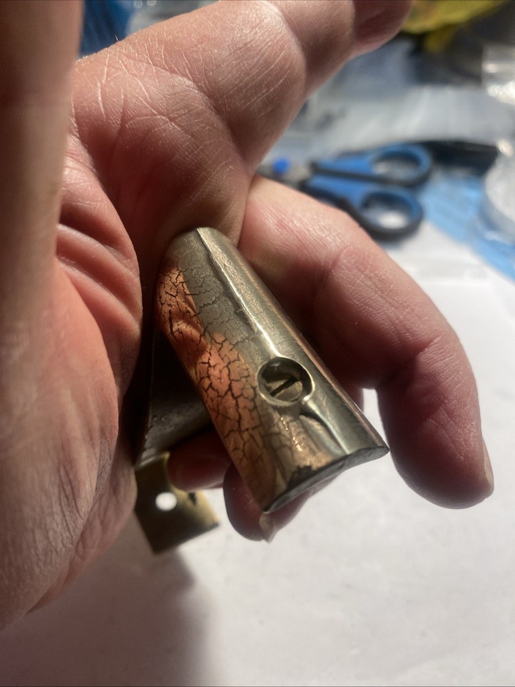 Butt Plate And Screws to A Long Gun Of Some Type Muzzleloader