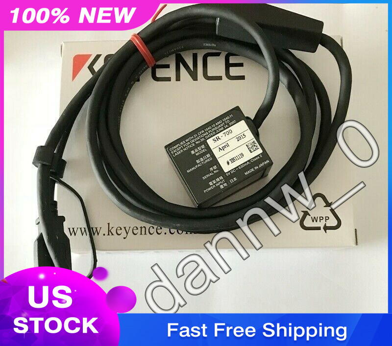 New In Box KEYENCE SR-700 Barcode Reader Scanner Free fast shipping