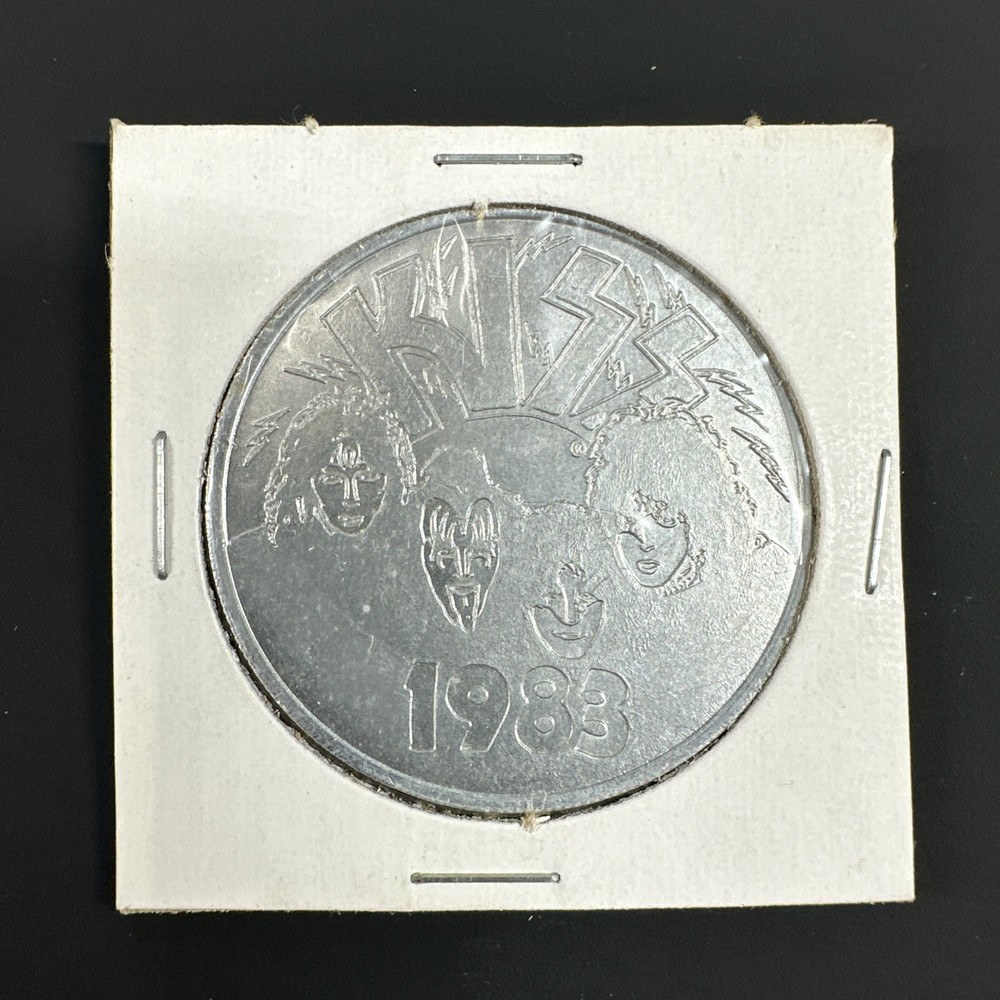 KISS Creatures Night Mardi Gras New Orleans Doubloon Coin 1983 Superdome