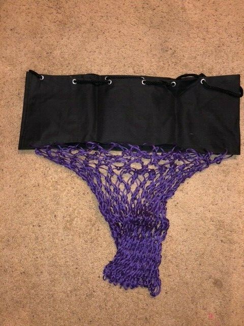 SLOW FEED WIDE TOP LOAD HAY NET WITH NYLON EASY TOP LOADING