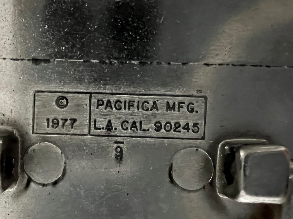 VTG 1977 KISS Logo Pacifica Prism Belt Buckle