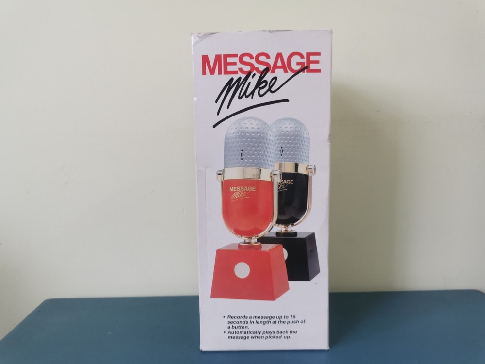 Waco Message Mike Recorder Red