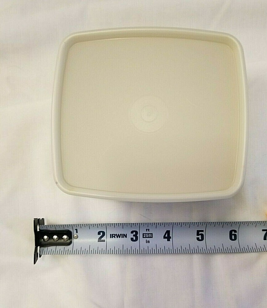 Vintage Tupperware brown lunchbox 5 Pieces NO HANDLE