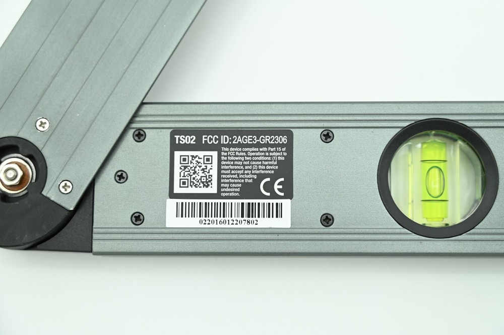 General Tools Digital Angle Finder TS02 ToolSmart 10.5-inch Bluetooth