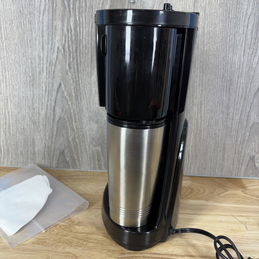 Gevalia Coffee Maker for Two Automatic Coffeemaker Black WS-02AB New