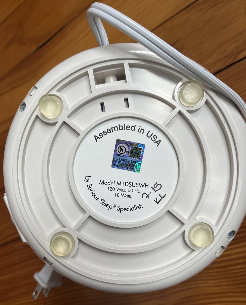 Dohm Marpac Original Natural White Noise Machine Model M1DSUSWH EUC!