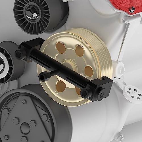 Universal Ribbed Drive Pulley Crankshaft Remover Tool Puller for A/C Unit