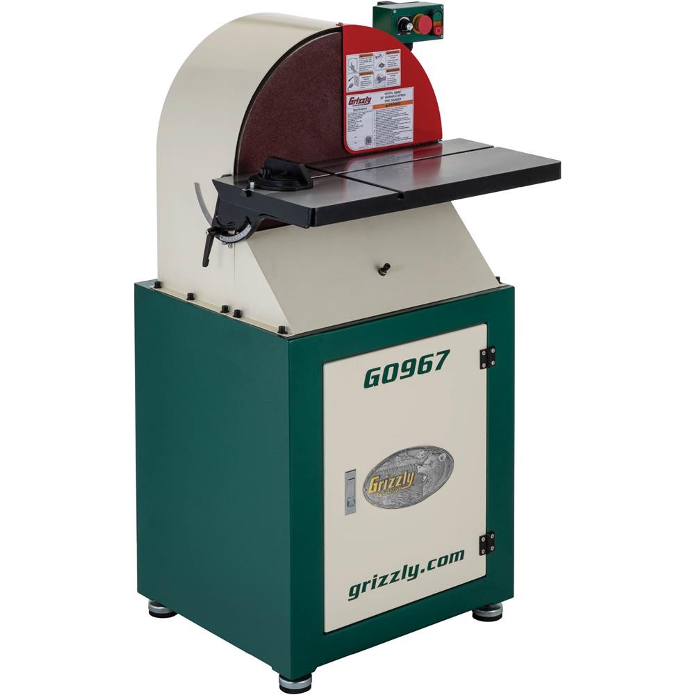 G0967 20" Variable-Speed Disc Sander