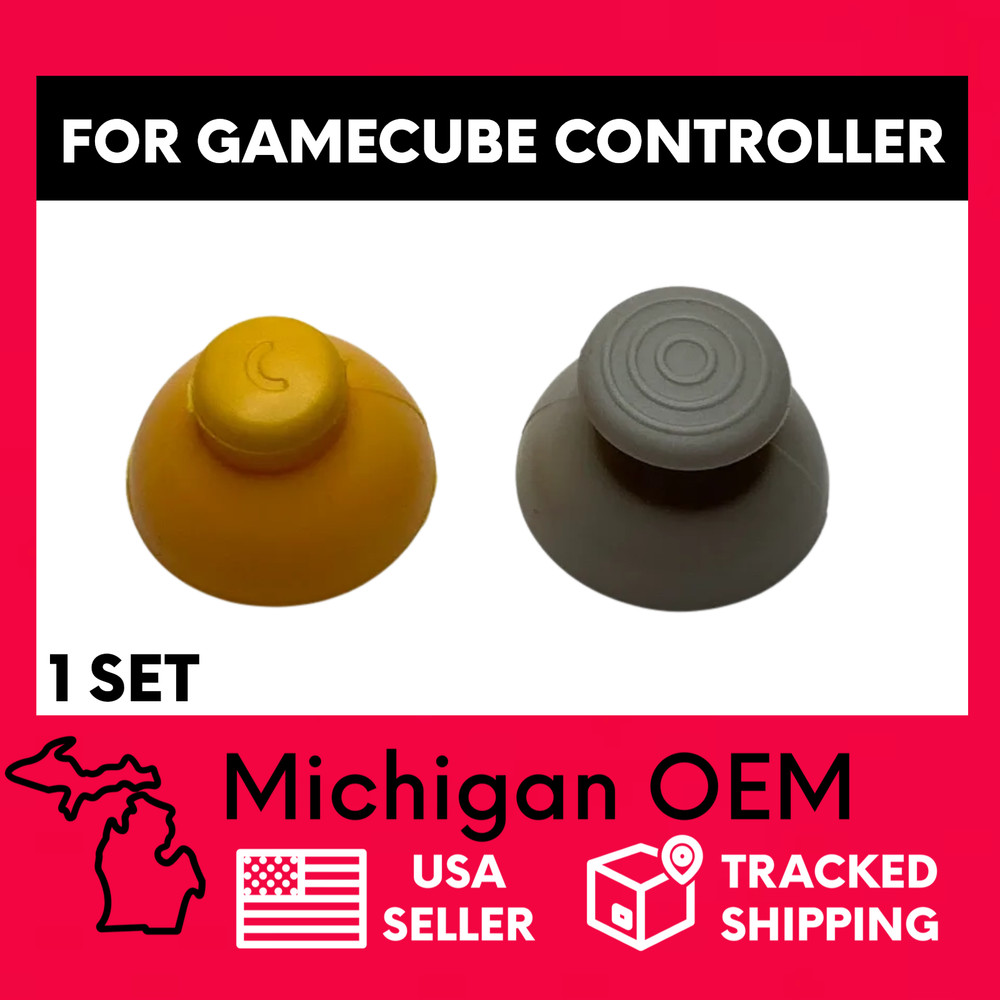 Replacement Analog Thumb Stick & C-Stick Joystick Set for Nintendo GameCube