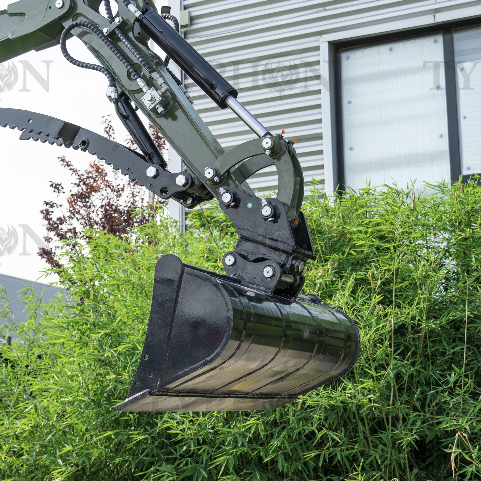 1000mm Leveling Bucket Attachment For 2-3 ton Mini Excavator Digging Bucket