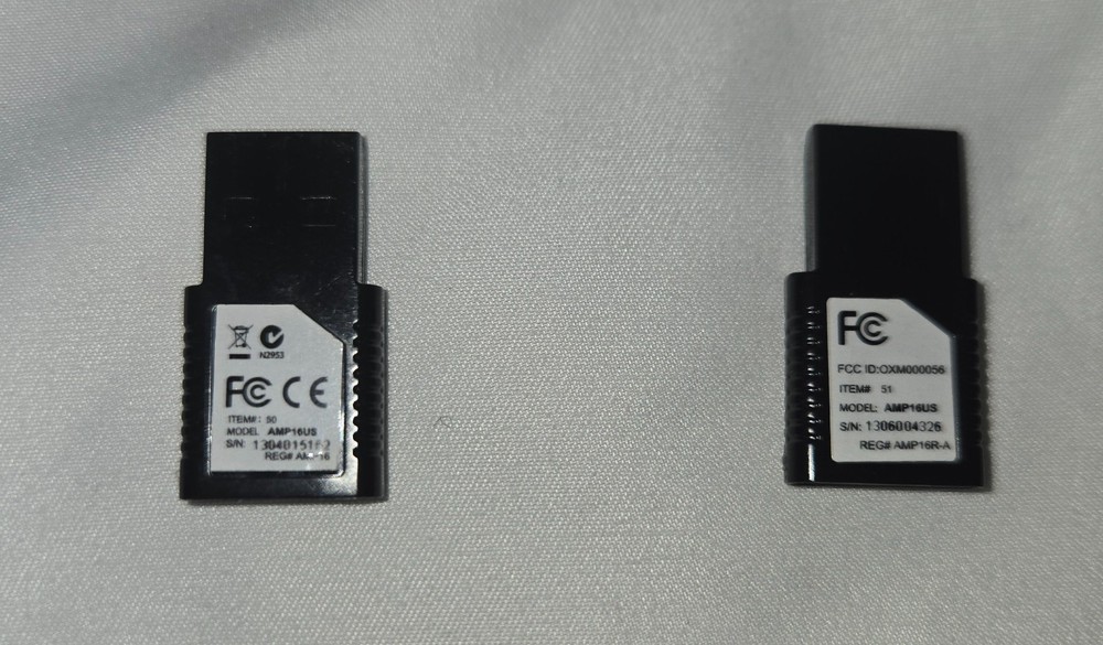 Targus Wireless USB Presenter with Laser Pointer - AMP16US - 2 Units Dongles