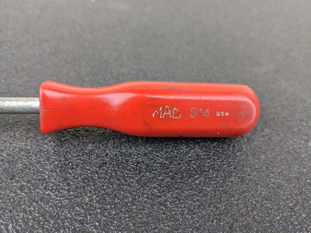 #bi929 MAC Tools USA Red Bendix 15/16" Brake Spring Retainer Tool S14