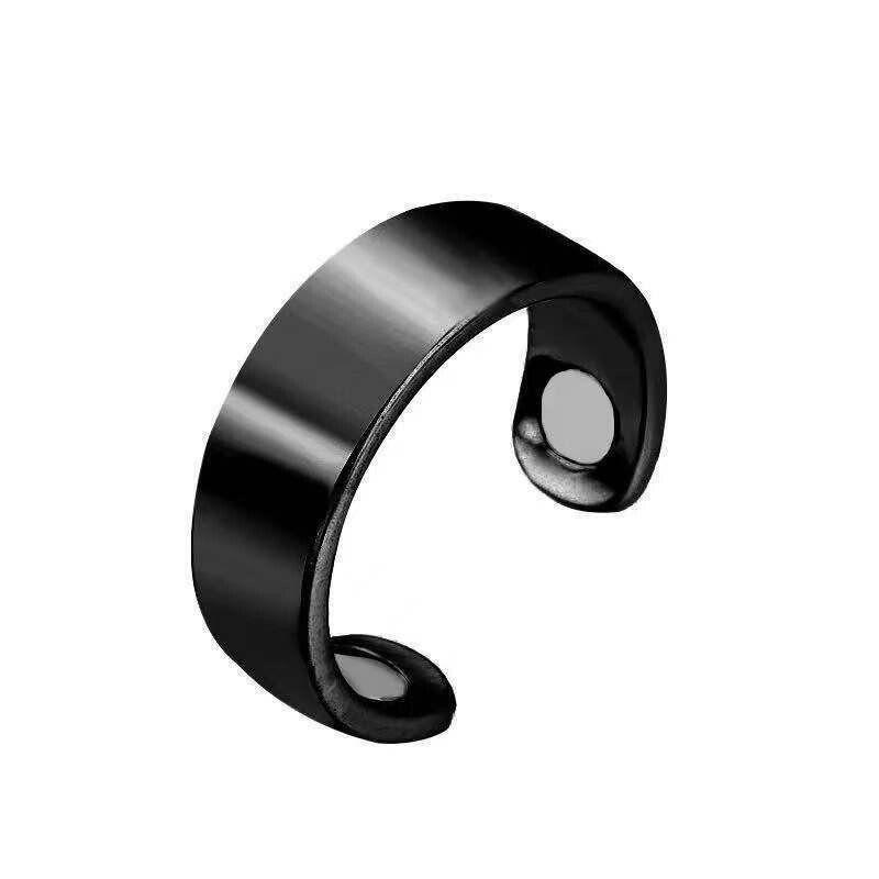 1PC Unisex Ring Magnetic Healing Therapy Open Ring Weight Loss Pain Relief
