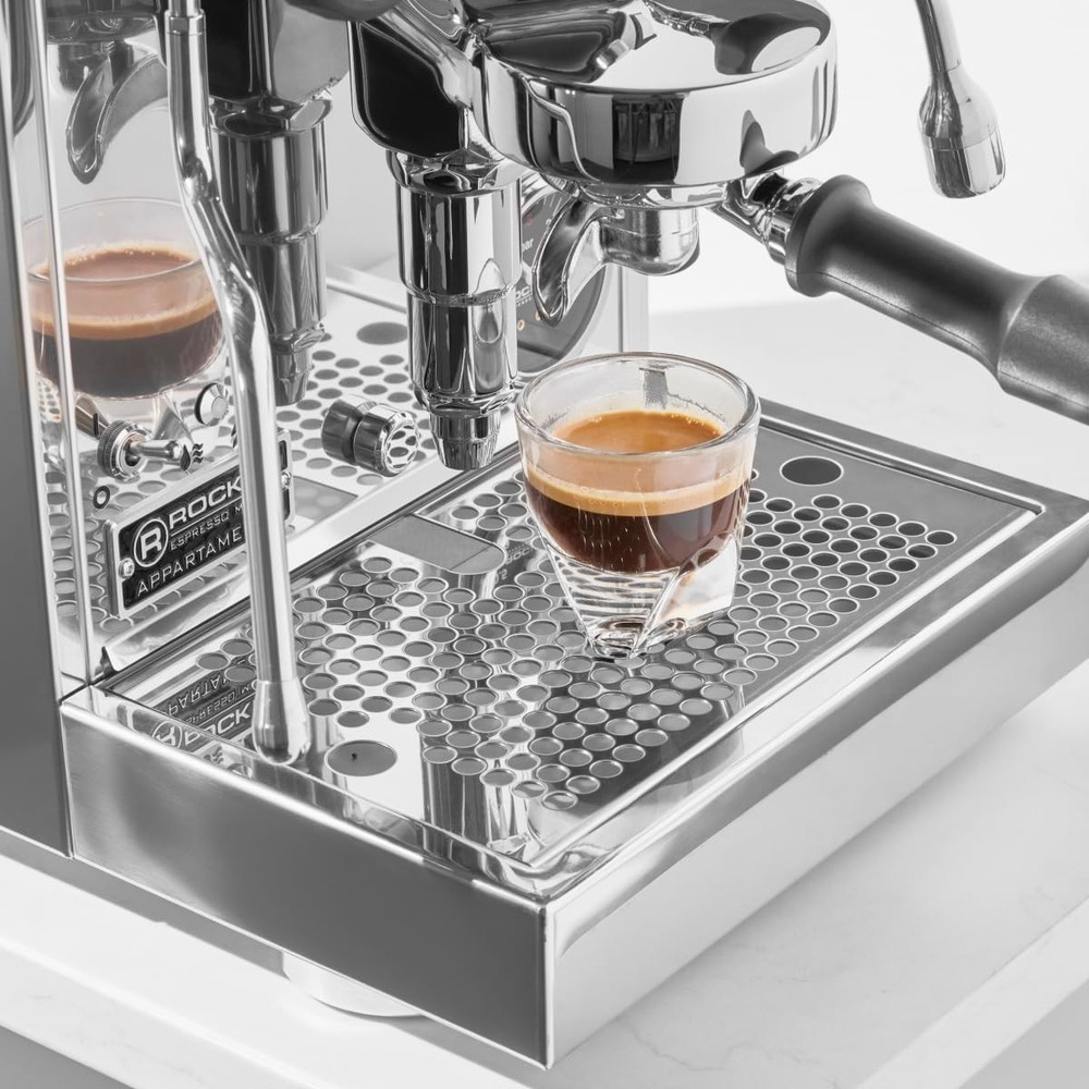 Rocket Espresso Appartamento Espresso Machine (Stainless/Black)