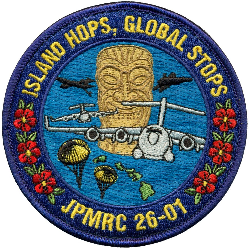 USAF 535th AIRLIFT SQUADRON – JPMRC 2026-01 EXERCISE PATCH