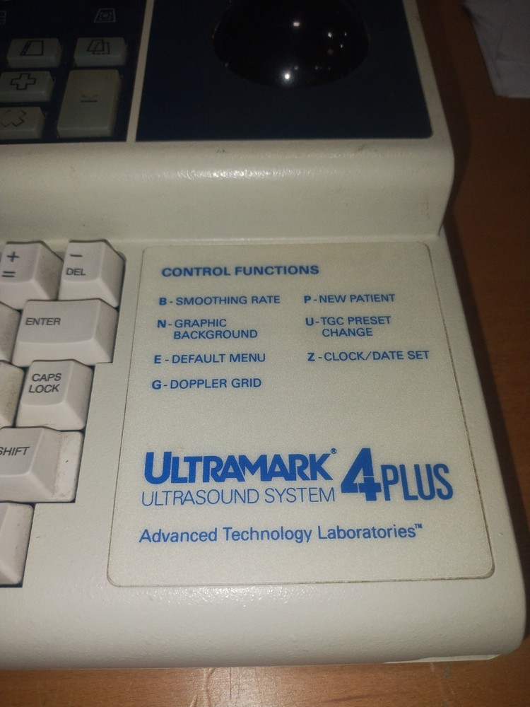ultramark 4 plus keyboard for parts