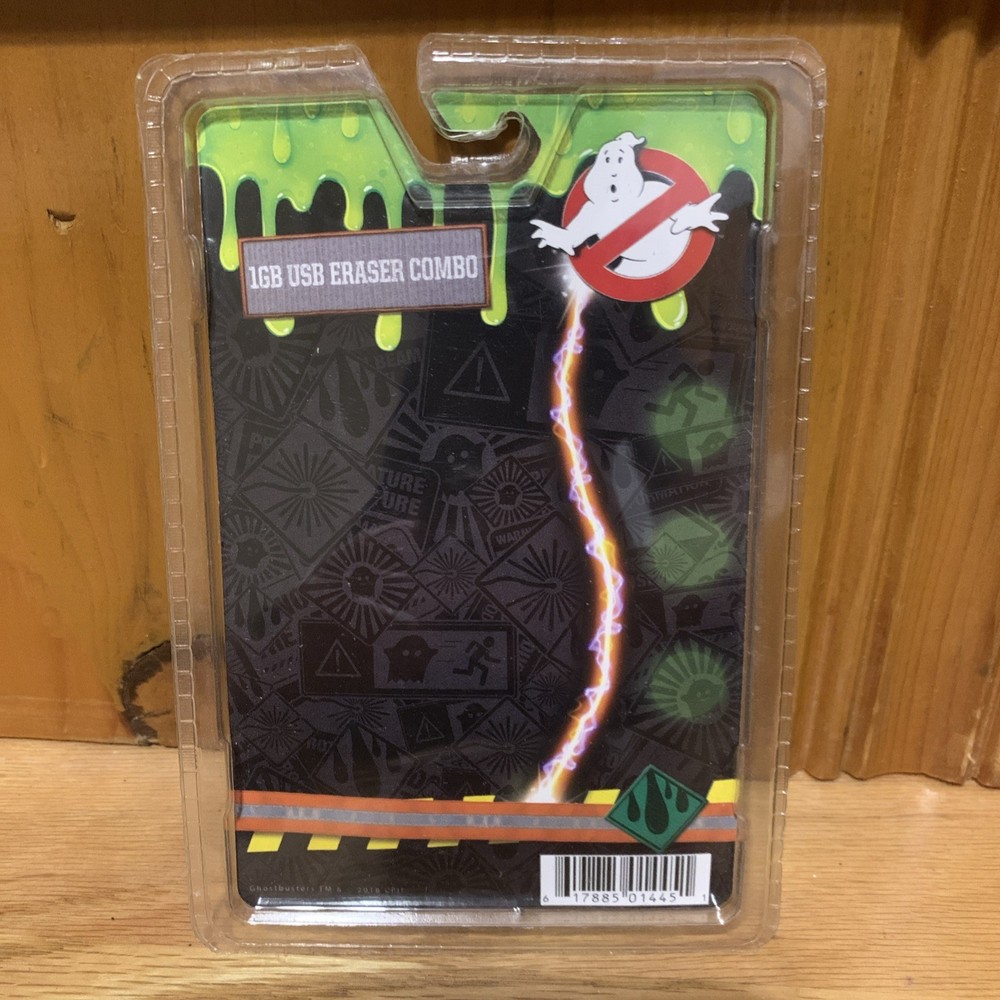 Ghostbuster 1GB USB Eraser Combo In Original Packaging Unopened