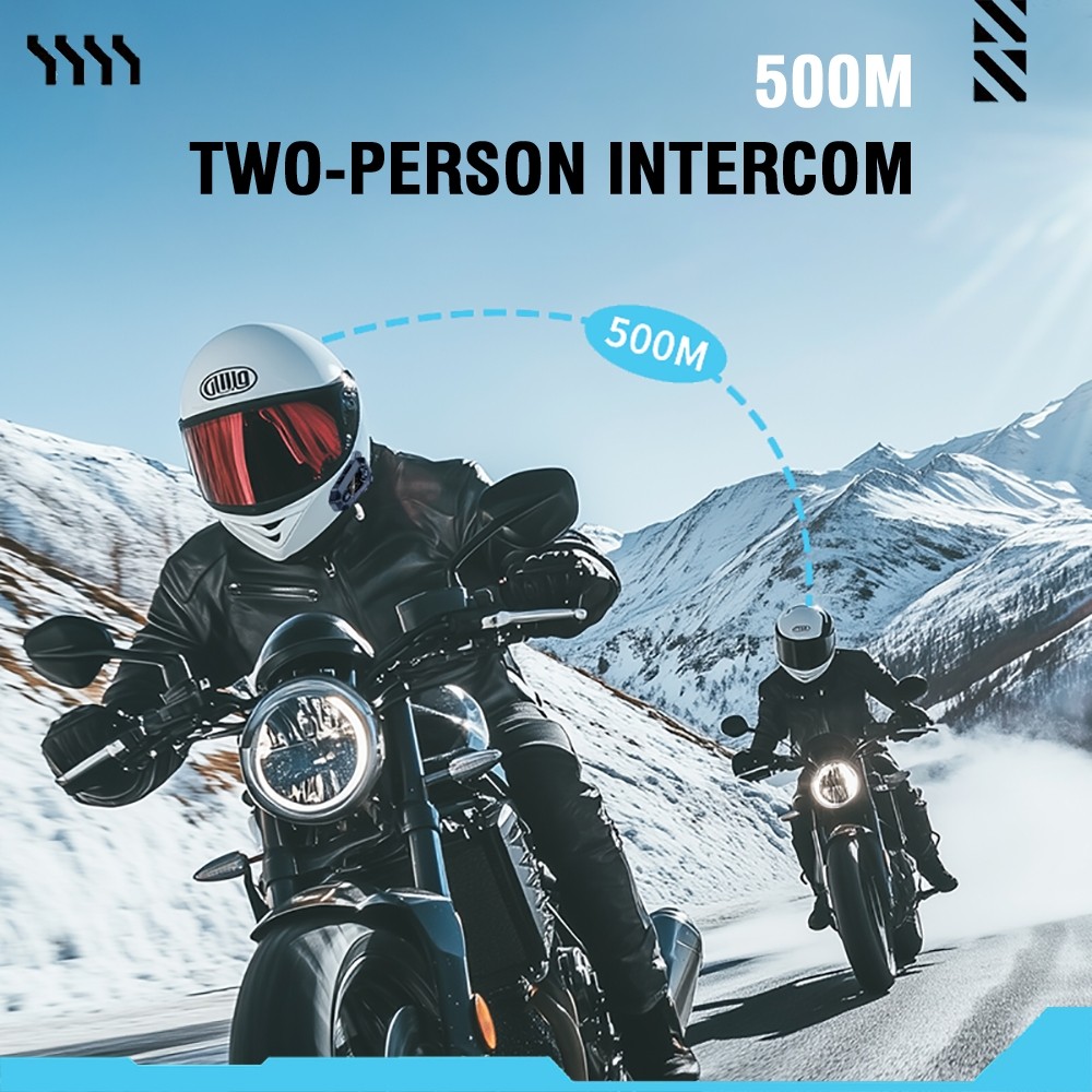 Bluetooth Headphone Motorcycle Helmet Intercom Headset Interphone Handfree Call