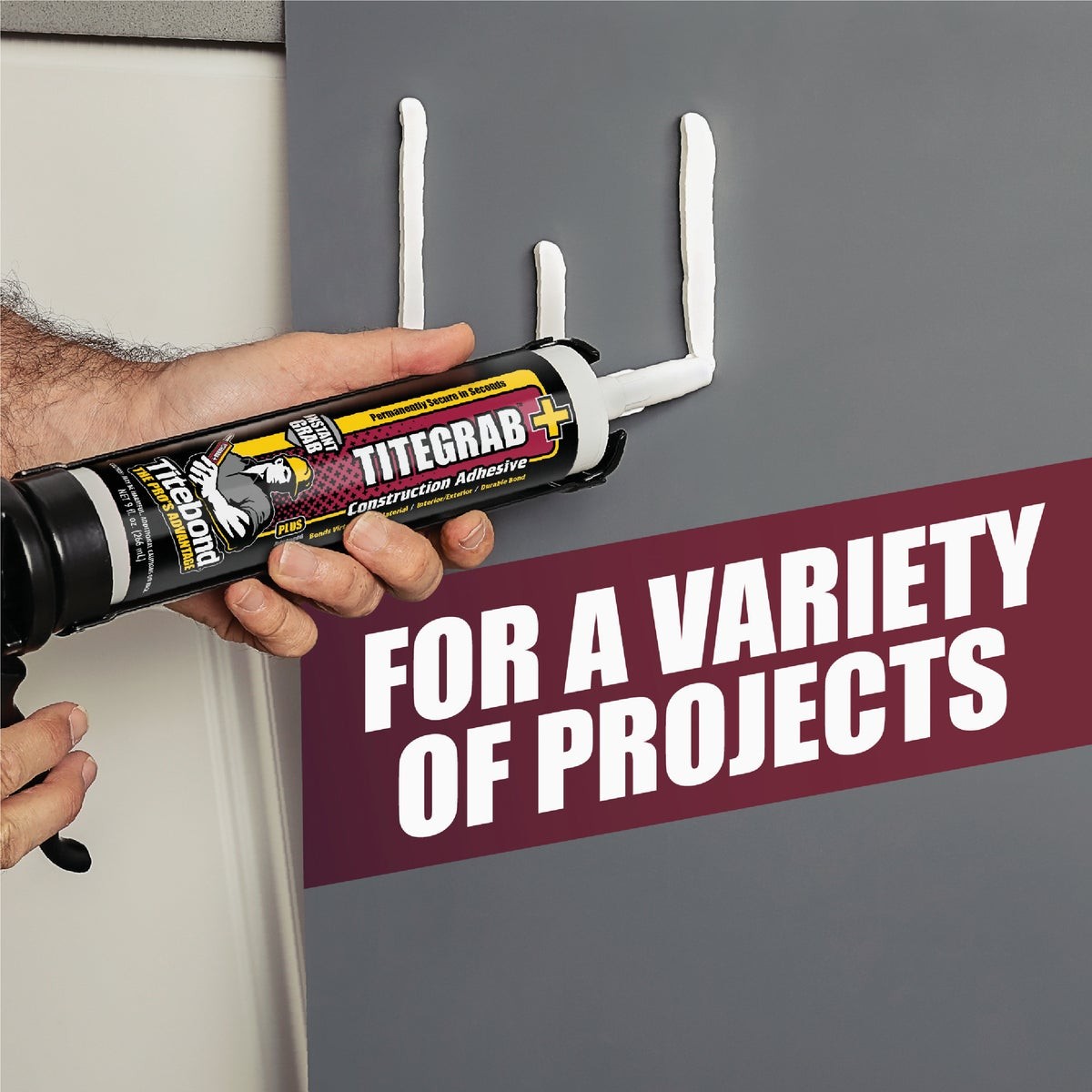 Titebond TiteGrab Plus 9.5 Oz. Advanced Polymer Construction Adhesive 6701A
