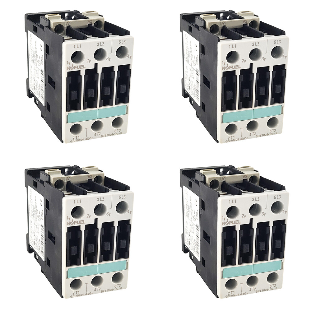 4PCS 3RT1026 Contactor 24V coil AC replace Siemens Contactor 3RT1026-1AB00 25A