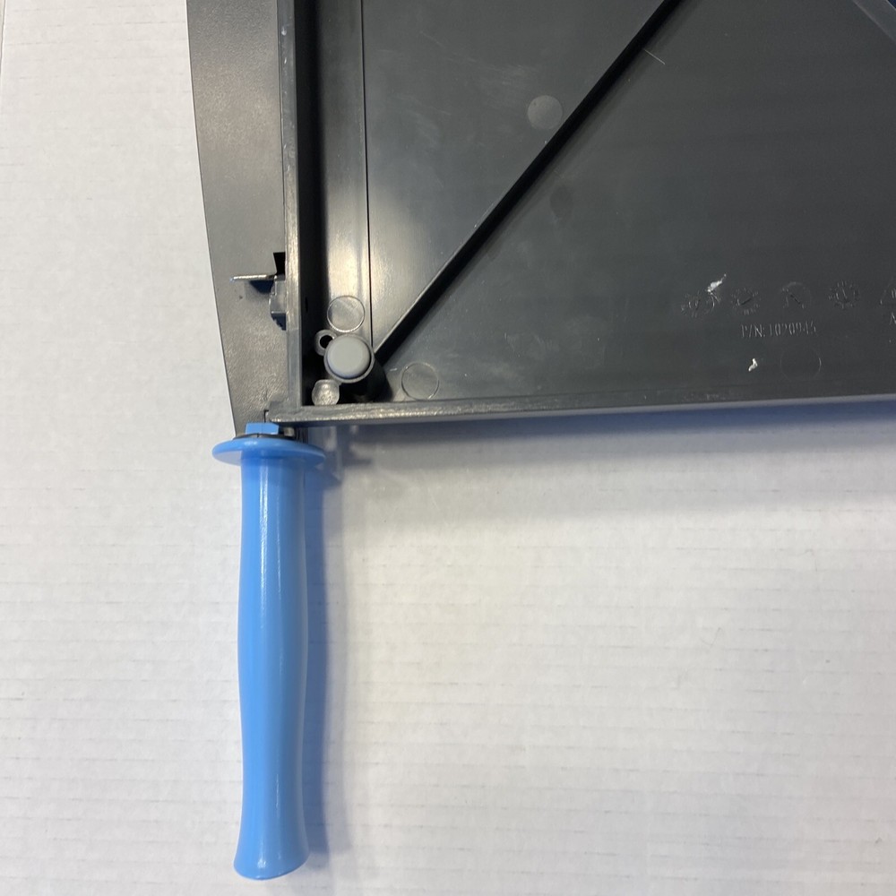Swingline Grey Paper Cutter With Blue Handle