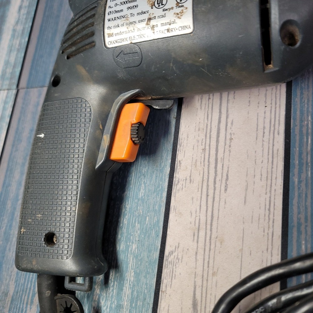 TOOLMART 3/8 inch Electric Drill - Reversible Variable Speed AC-DTM-10 (Corded)