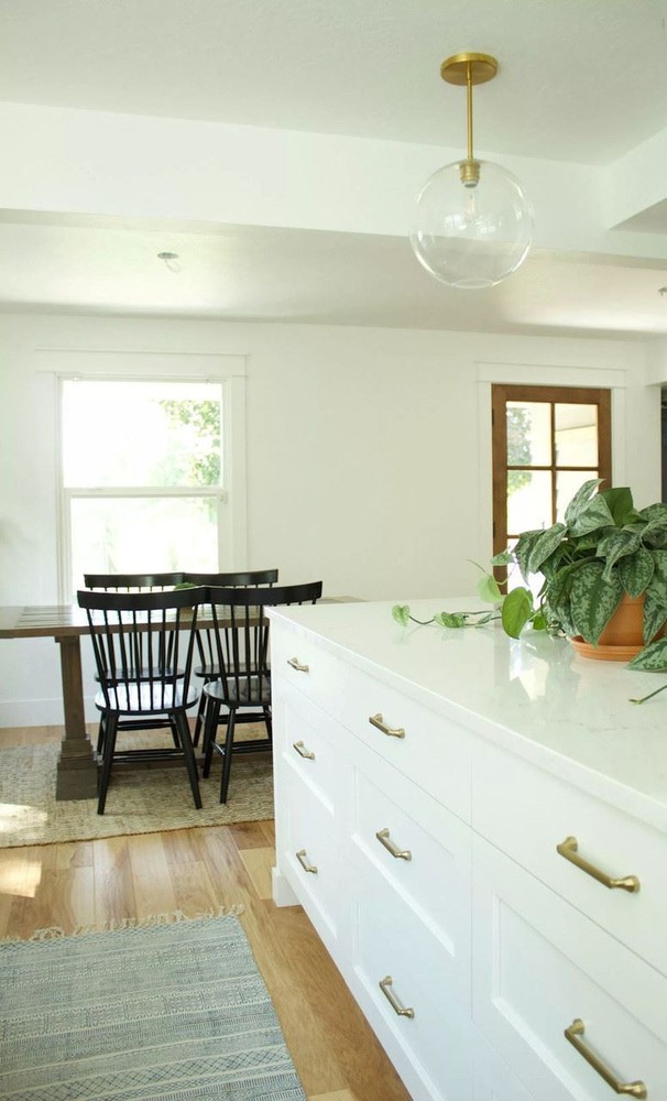 5" North Hampton Octagon Pull Soft Brass