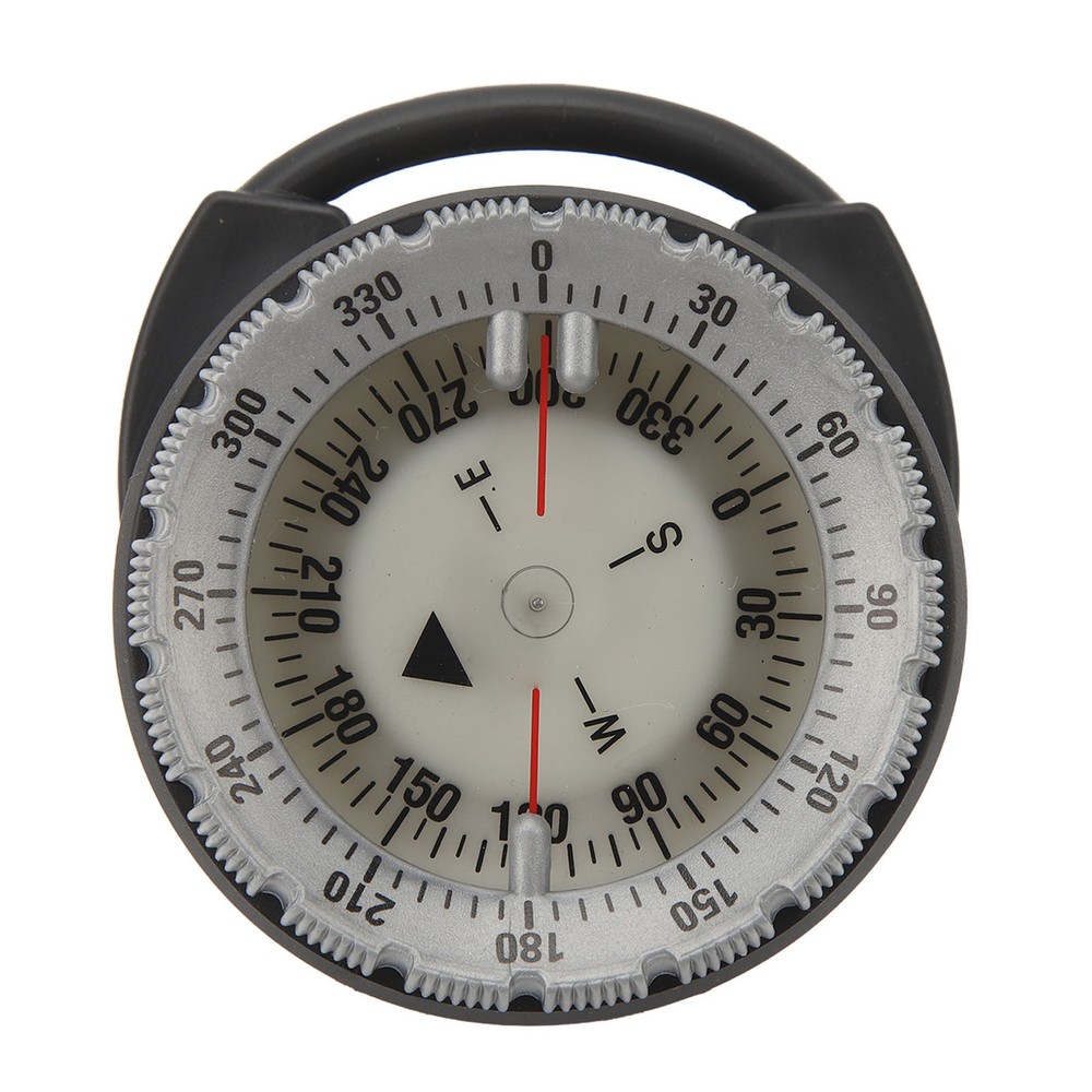 (Grey) Luminous Dive Compass 50M Underwater Diving Compass For CH