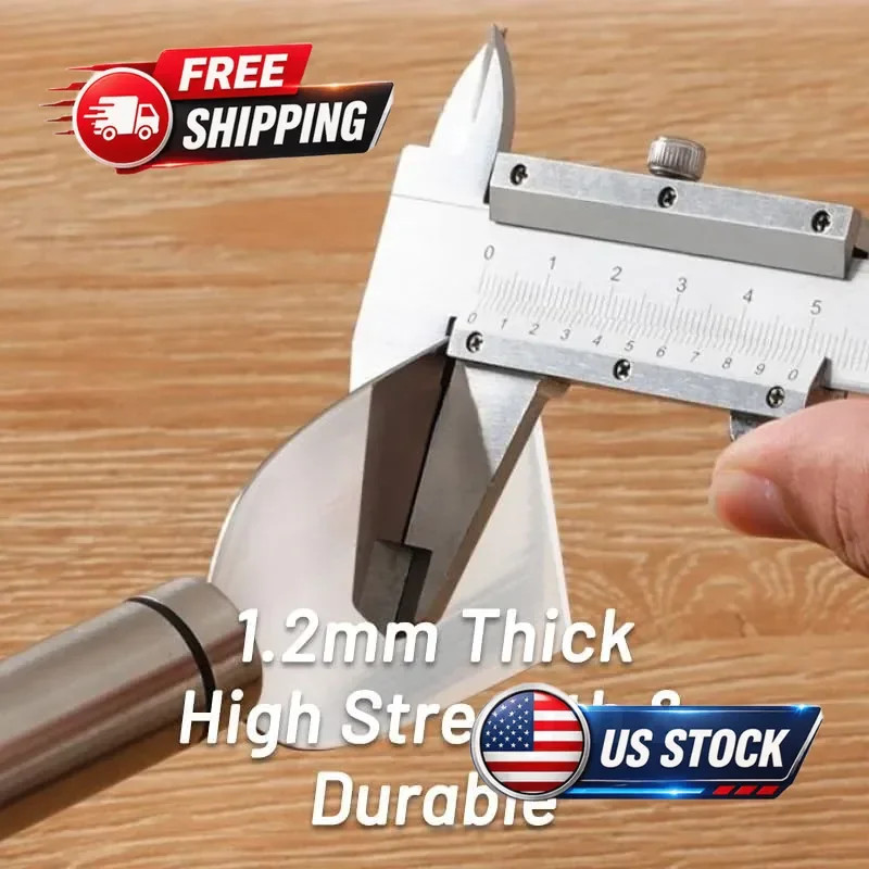 BBQ Grill Scraper Stainless Steel Multi Purpose Spatula Cleaner Tool