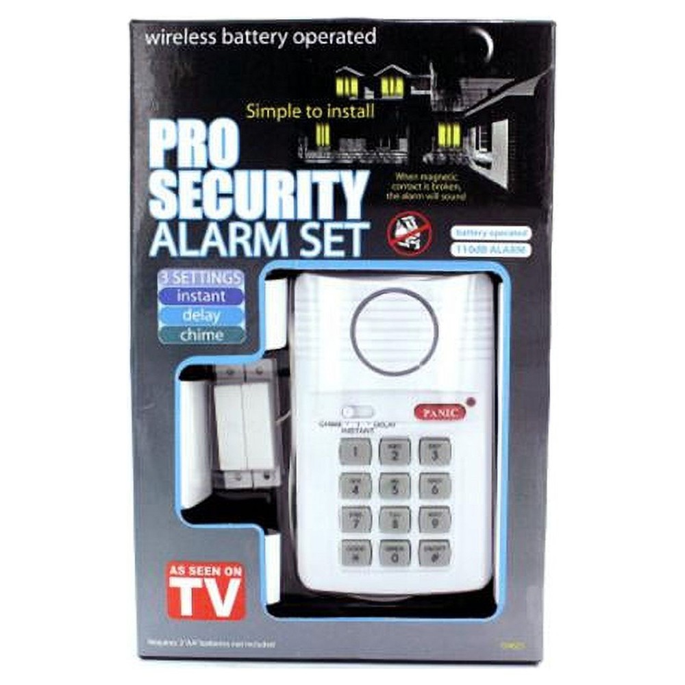 Secure Pro Keypad Wireless Alarm System with Magnetic Sensor Technology