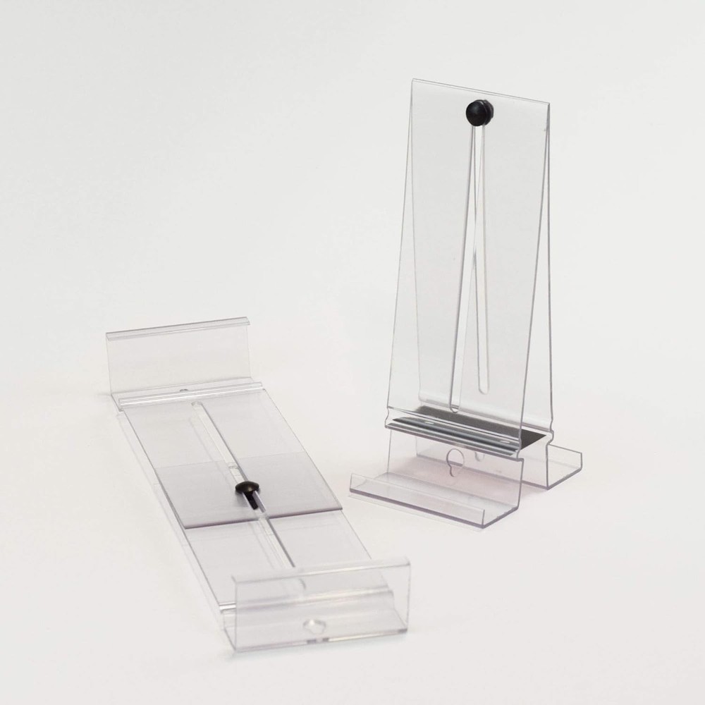 Comic Mount 5 Pack, Comic Book Shelf Stand or Wall Mount Display, Invisible a...