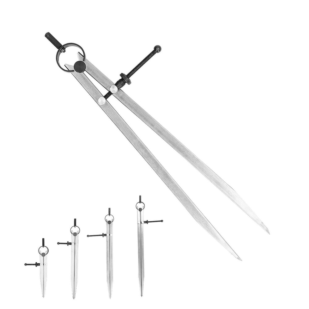 Wing Divider Adjustable Divider Calipers with Spring Nut for Leather Scribing