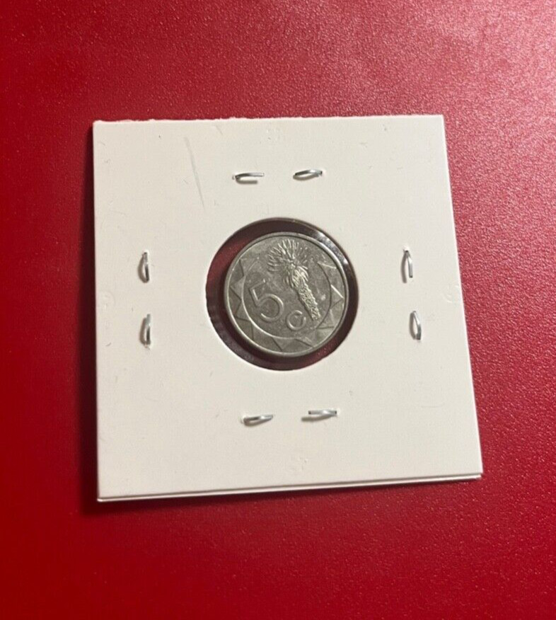 2002 Namibia 5 Cent Coin - Nice World Coin !!!