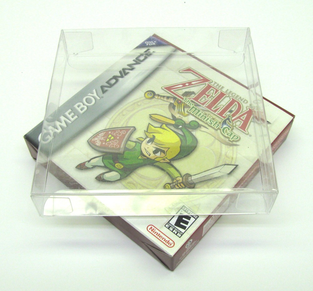 1x NINTENDO GAME BOY ADVANCE GAME BOX - PROTECTIVE BOX PROTECTOR SLEEVE CASE