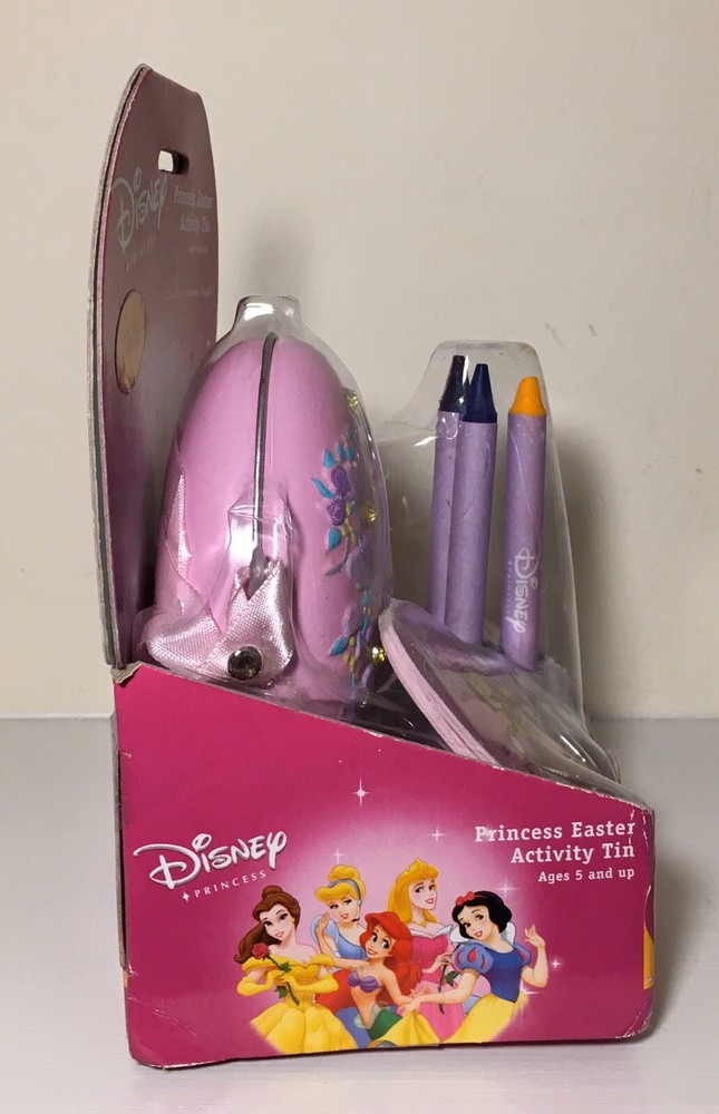 Disney Princess Belle Easter Activity Tin Mini Coloring Book 2003