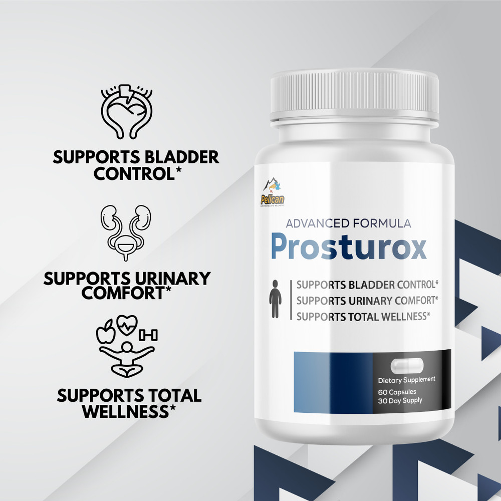 Prosturox- Prostate Support- 4 Bottles- 240 Capsules