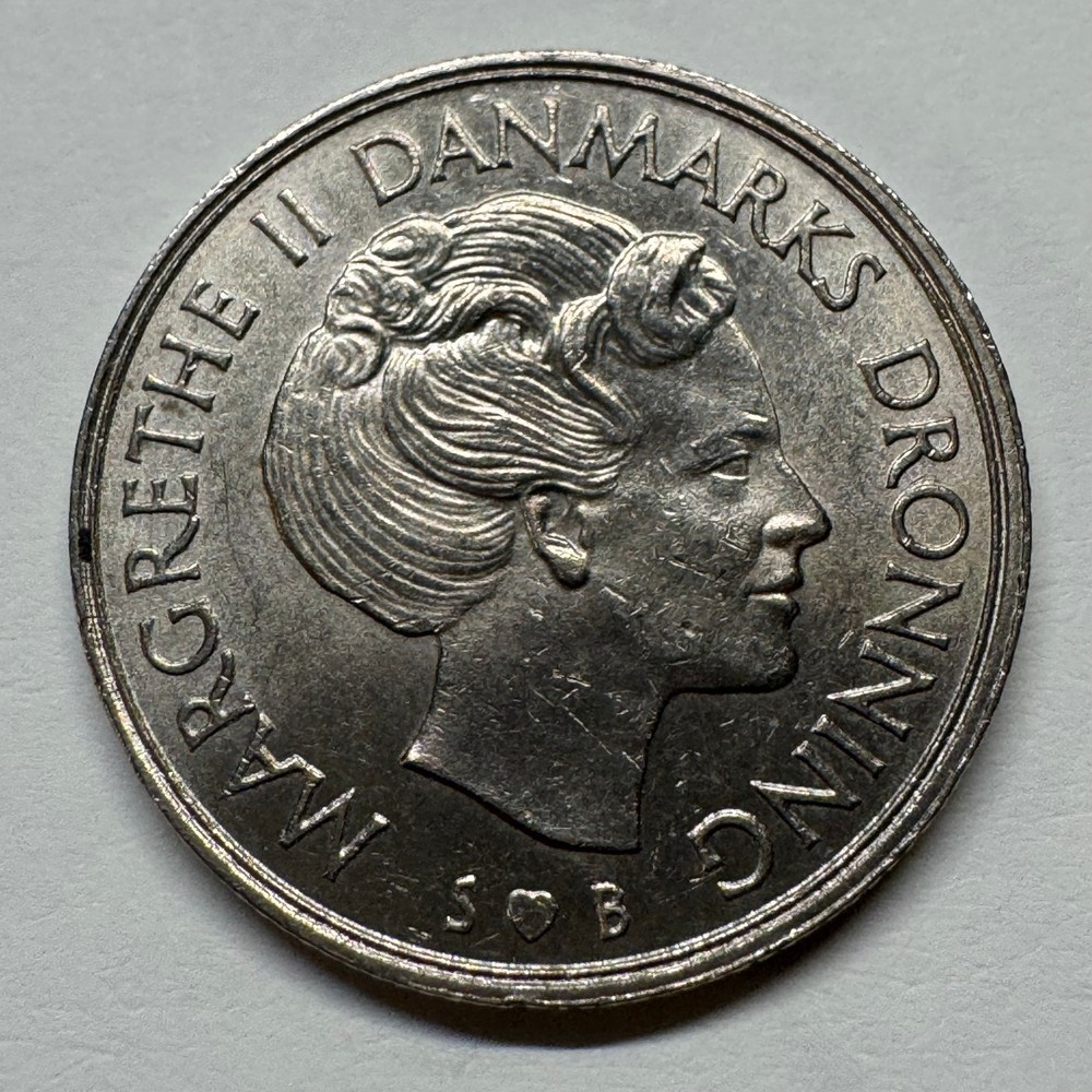 1973 Denmark 1 Krone - Coin #D-021