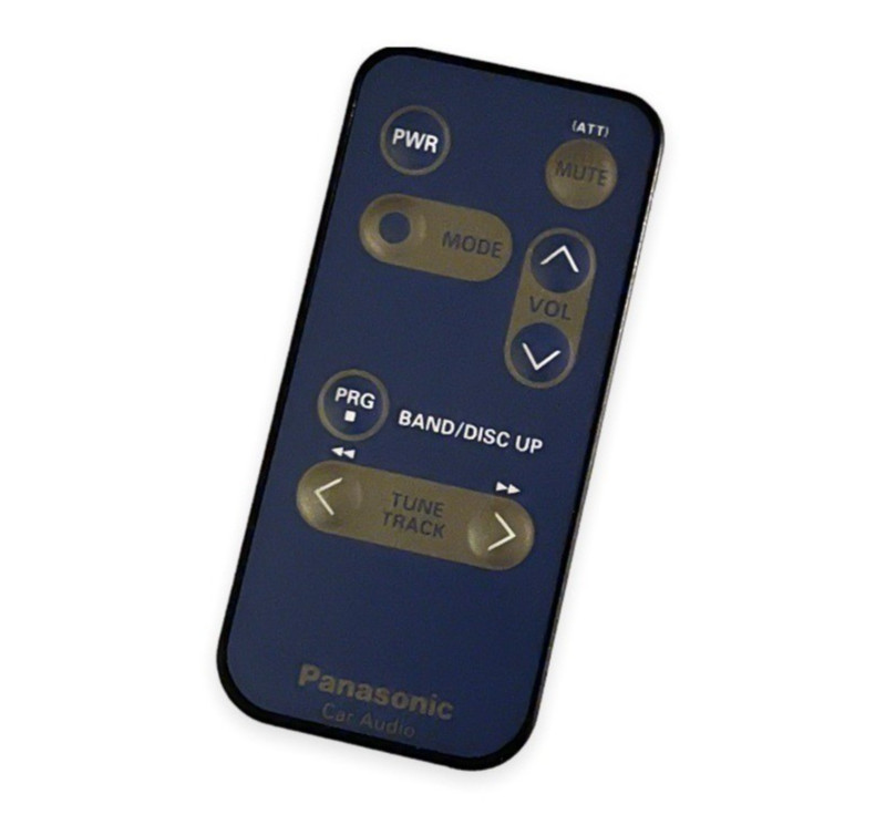 Panasonic Car Audio Remote Control Original Requires Battery Untested Open Bag
