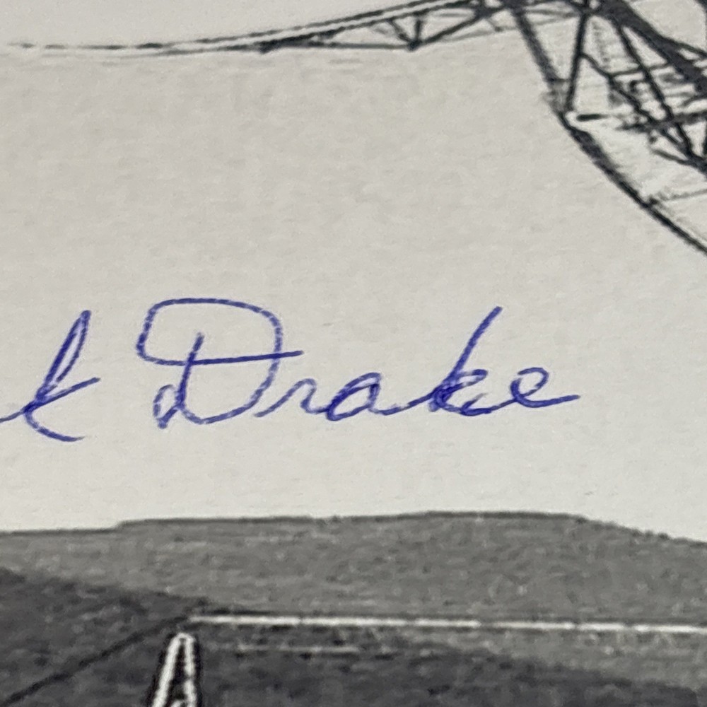 Frank Drake Signed Photo