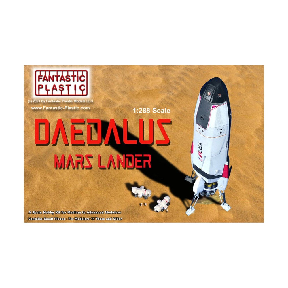 Fantastic Plastic Model Kit Daedalus Mars Lander from "Mars" New