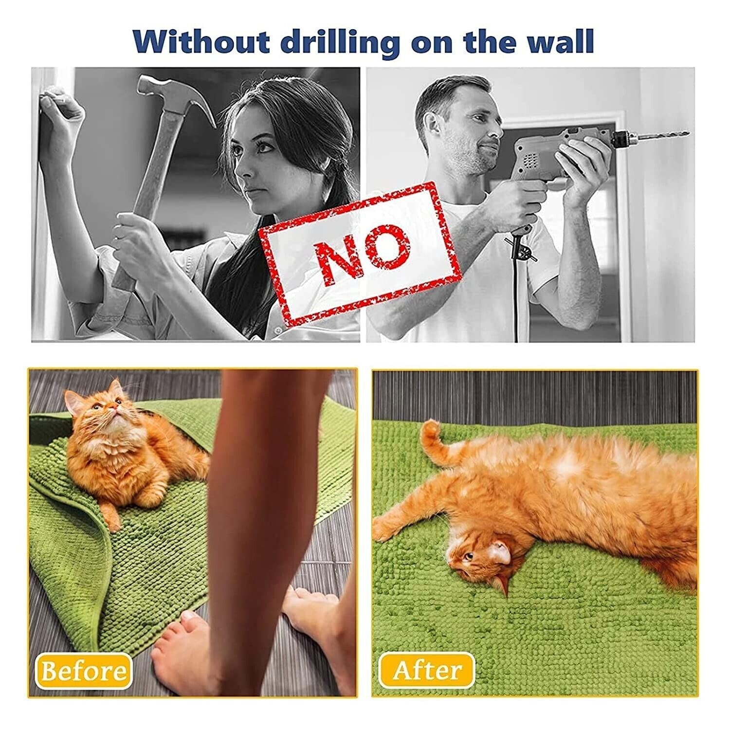 ALIEN NANO TAPE Double Sided Removable Mounting Adhesive Traceless Gel No Screws